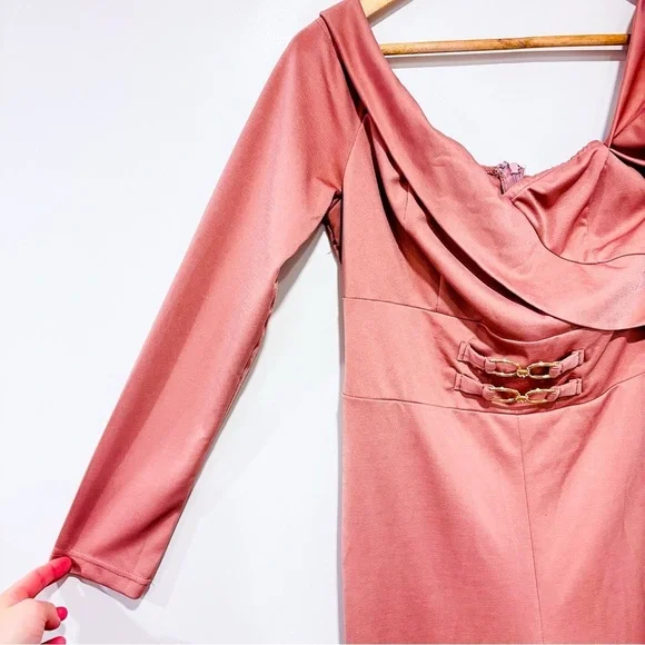 SHEIN Pink one-sleeve‎ jumpsuit - Picture 3 of 7